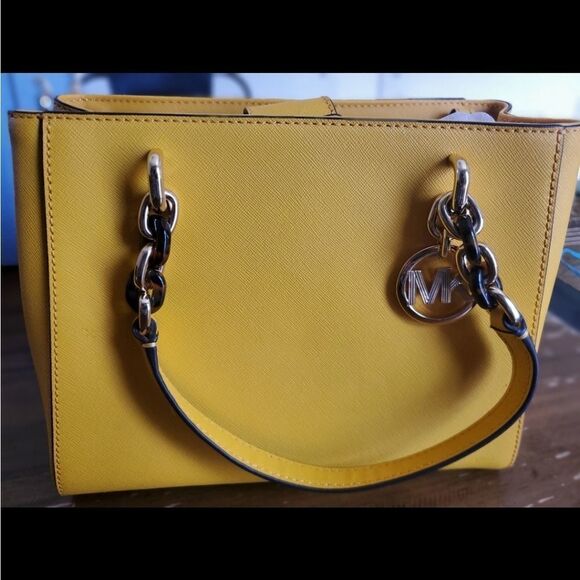 Michael Kors MD Tote Jasmine Yellow - Picture 4 of 8